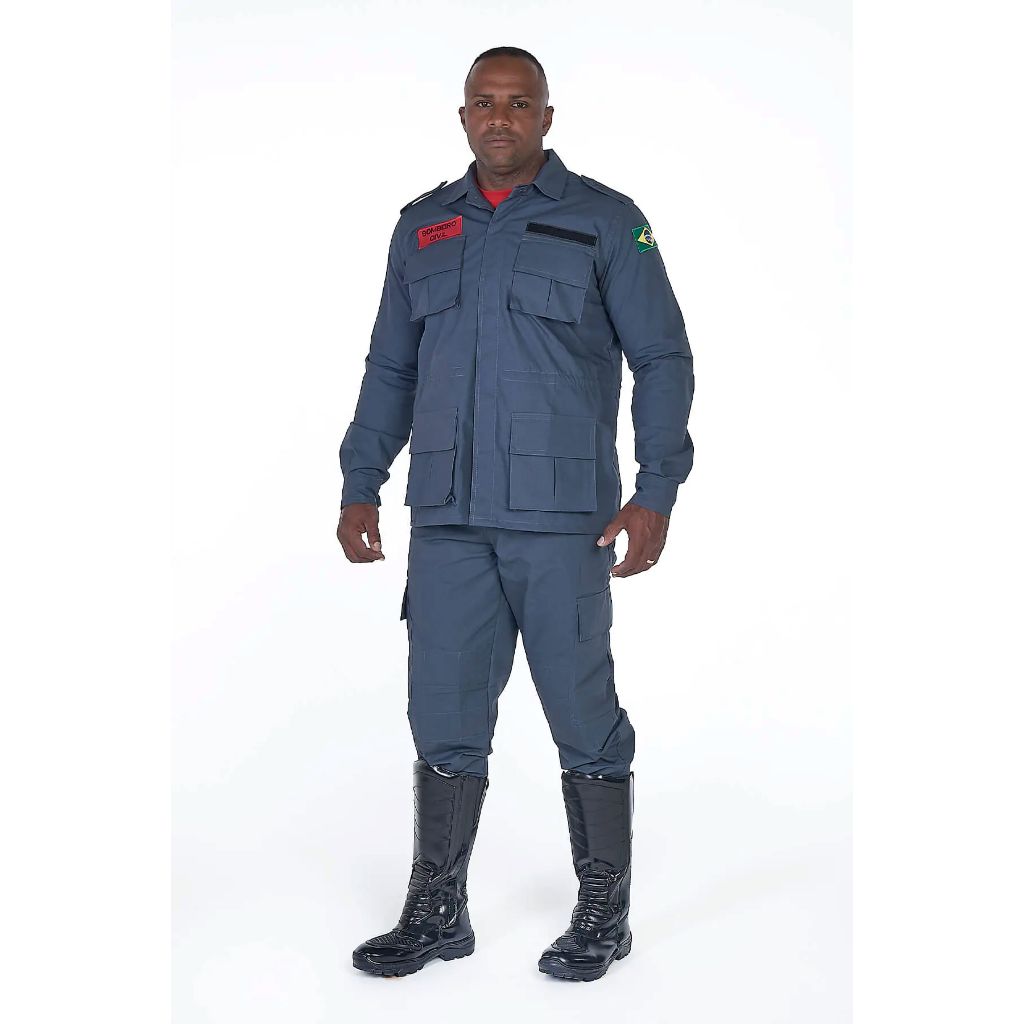 Farda Gandola Tática + Calça S/ Refletivo Rip Stop | Shopee Brasil