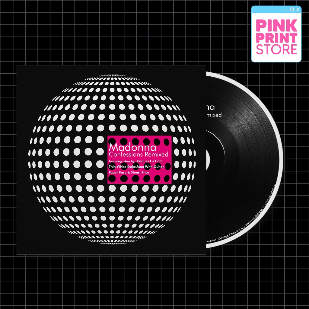 MADONNA - CONFESSIONS REMIXED - EP (FAN MADE) | Shopee Brasil
