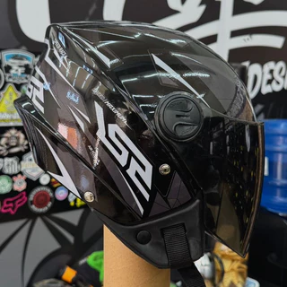Capacete New Liberty 3 Personalizado LS2 DRAZE - Cinza e Grafite