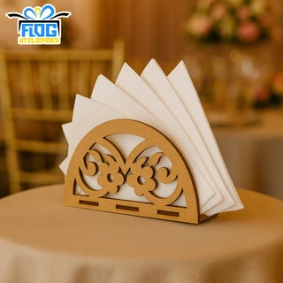 Kit Com 20 Porta Guardanapo em Mdf Para Festa Evento Decoração Aniversário em vários modelos!