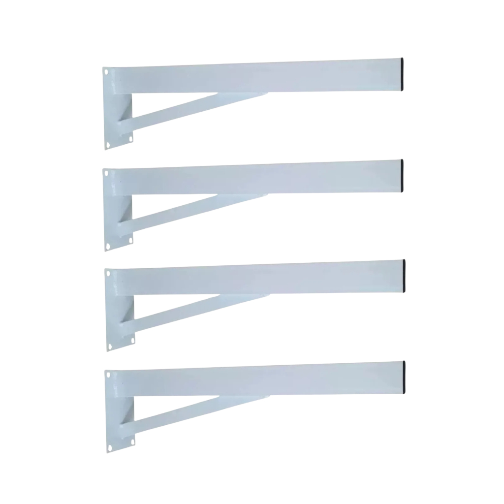 Suporte Para Pia Granito 60cm Parafusar Aço Reforçado 4 Unidades