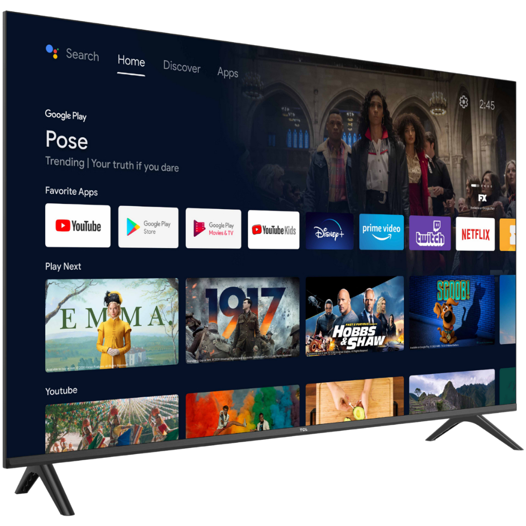 Smart TV TCL 40 Polegadas Full Hd Android Hdr10 Wi-fi Bluetooth Hdmi ...