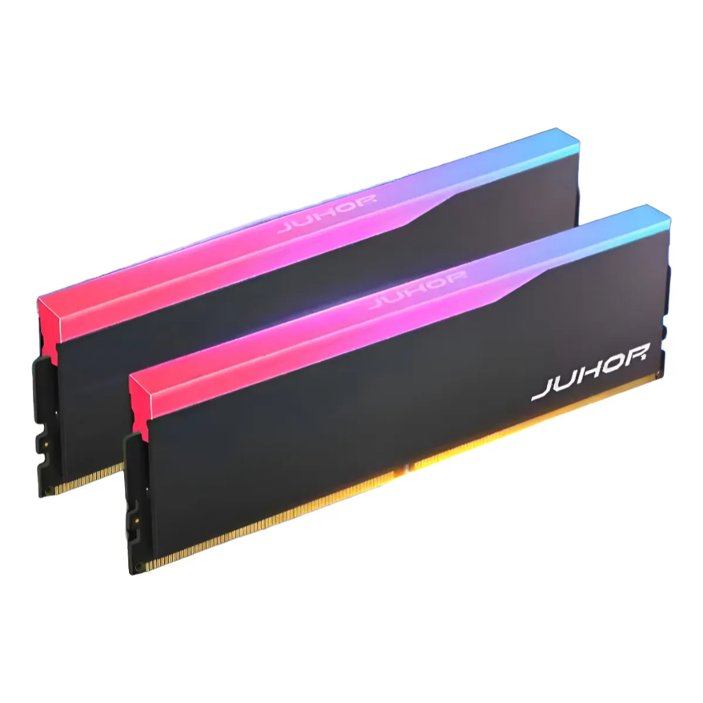 memoria ram juhor 16 gb ddr5 6000/6400 mhz preta RGB cl38 | Shopee