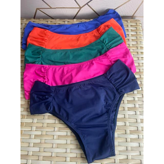 biquíni calcinha avulsa lateral larga borboleta alta qualidade neon em Oferta na Shopee