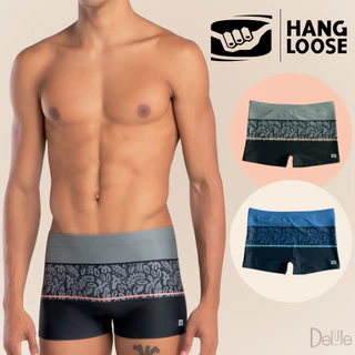 Sunga Hang Loose Modelo Boxer Forrada Estampa de Folhagem com Cordão de Regulagem FPS 50 Moda Praia em Oferta na Shopee