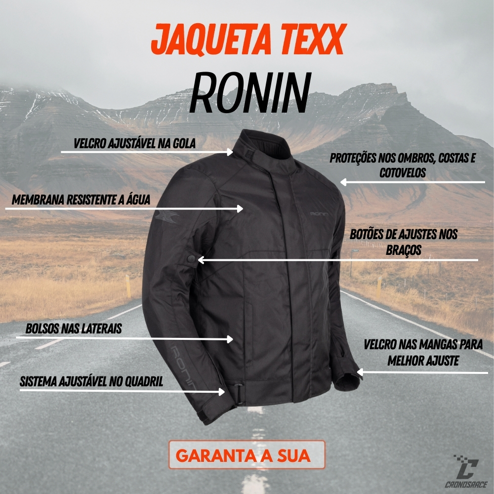 Roninタイプ ファーストライン オムニボア Jaqueta Motoqueiro Texx Ronin + Luva | Shopee Brasil