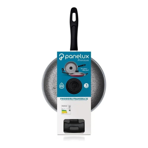 Frigideira francesa com tampa Panelux 32 cm Premium Cereja