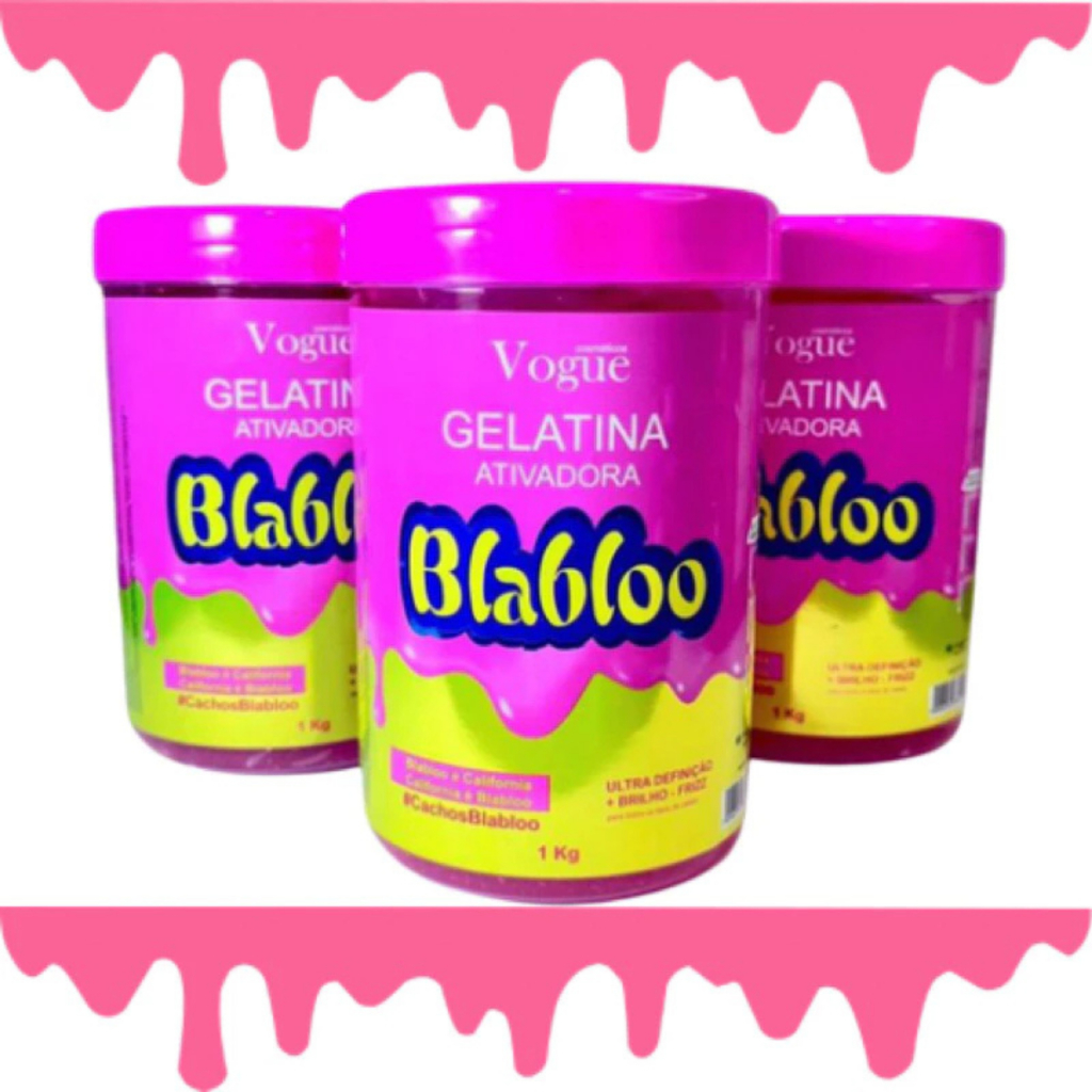 Gelatina de Cabelo Ultra Definição Para Cabelos Cacheados - Ondulados ...