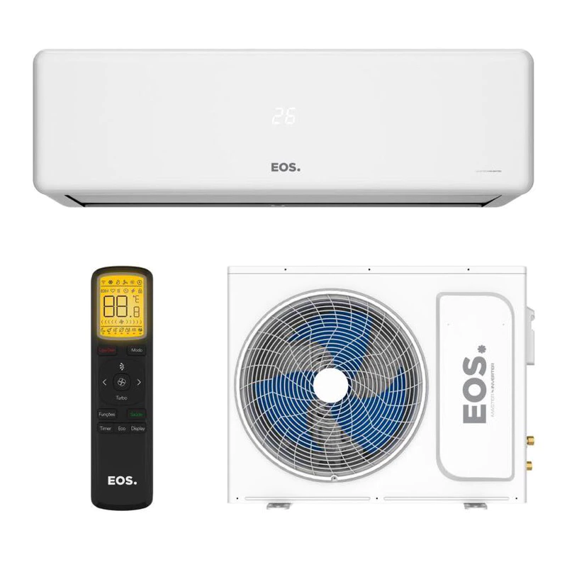 Split Inverter 9000 BTUs EOS Master Inverter High Wall Só Frio EASM9001IFI/EASM9000IFE 220V