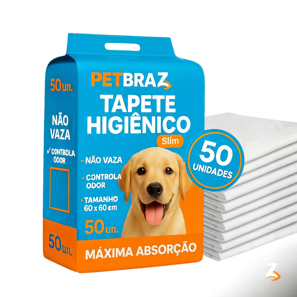 Tapete Higiênico Descartável 60x60cm para Cachorro - Pool de Ofertas