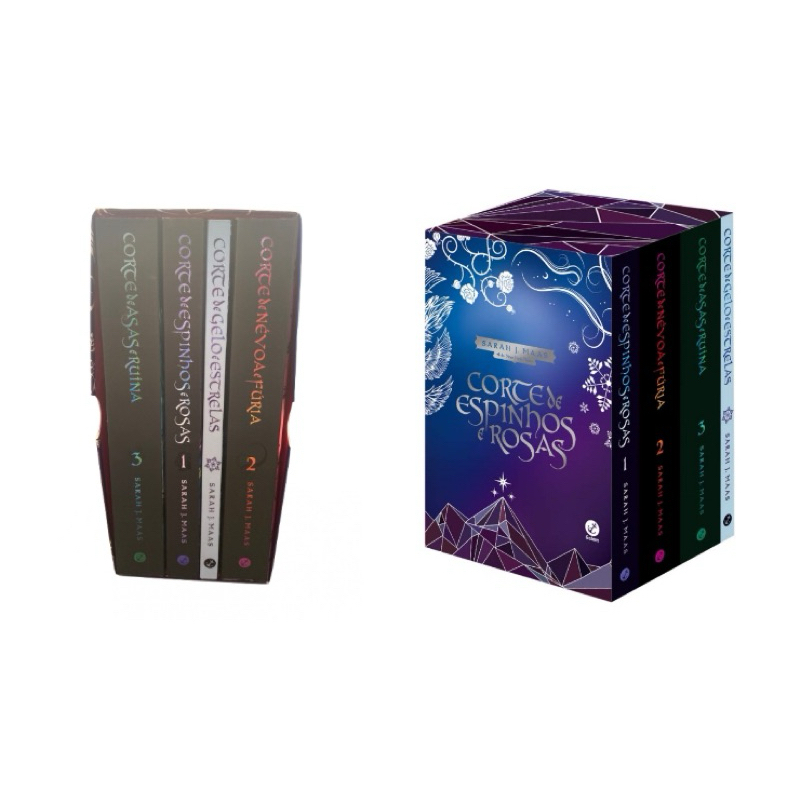 um box set da série de livros 