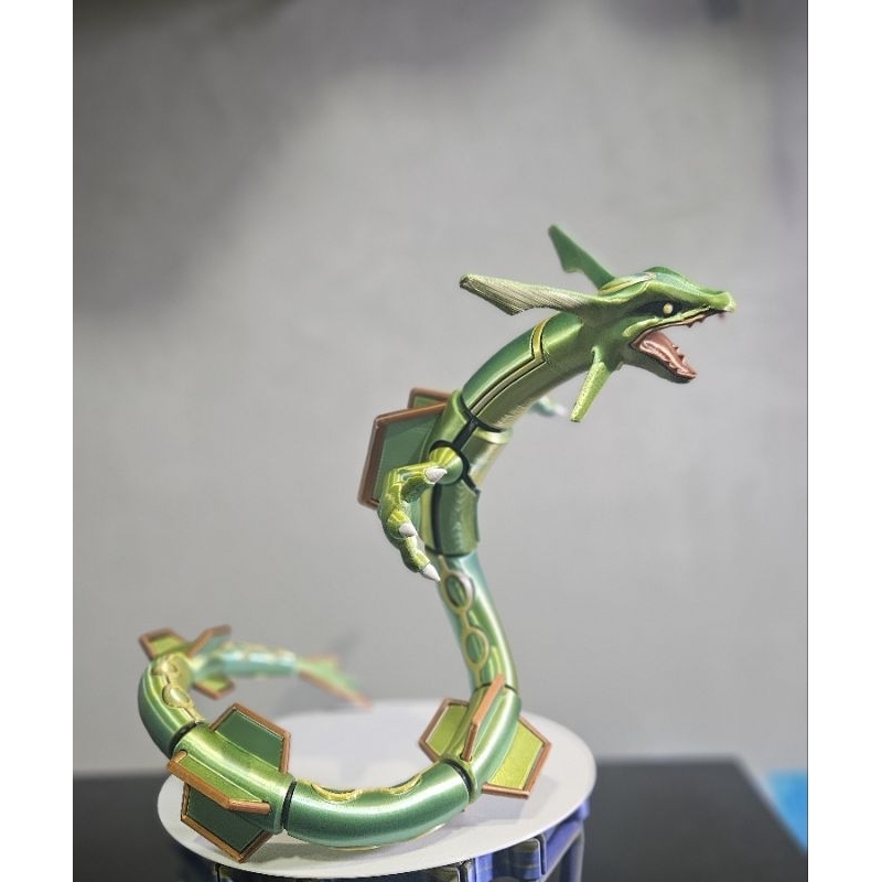Rayquaza Pokémon decoração 3D