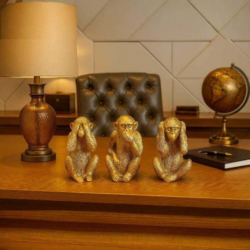 Três Macacos Sábios em Promoção na Shopee Brasil 2026