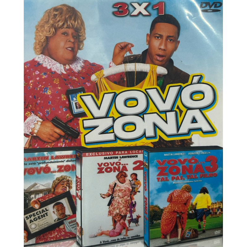 DVD Filme Vovozona coleção 3em1 | Shopee Brasil