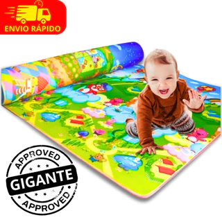Tapete Gigante Educativo Para Bebê 180x120 e 90x120 De Atividades Infantil  Tatame Térmico em Oferta na Shopee