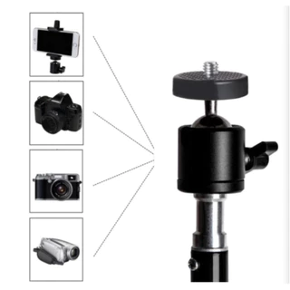 KIT DE Suporte Adaptador de tripé Para Celular Para Ring Light Câmera Webcam