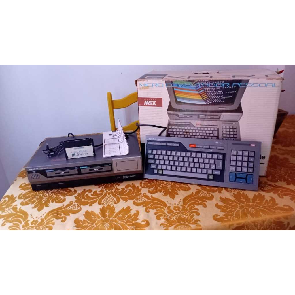 Micro Computador Pessoal Gradiente Expert MSX (Raridade) | Shopee Brasil