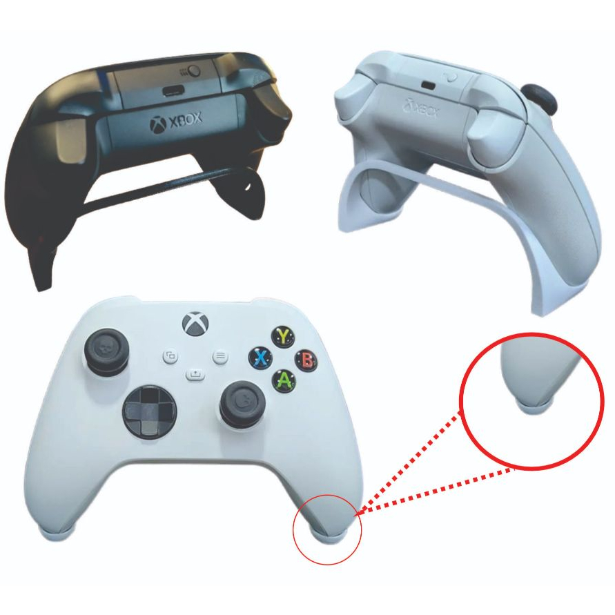 Suporte Minimalista para Controle Xbox – Invisível e Estiloso para Setup Gamer