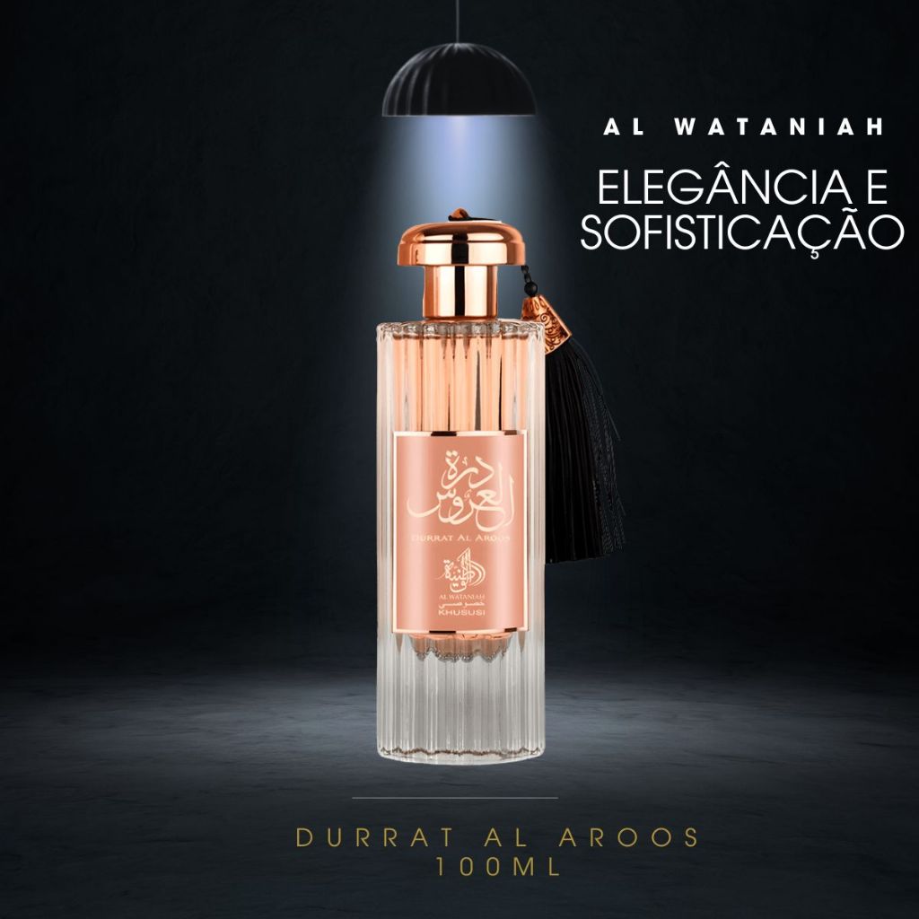 Eau de Parfum Perfume Feminino Árabe Durrat Al Aroos- 85ml