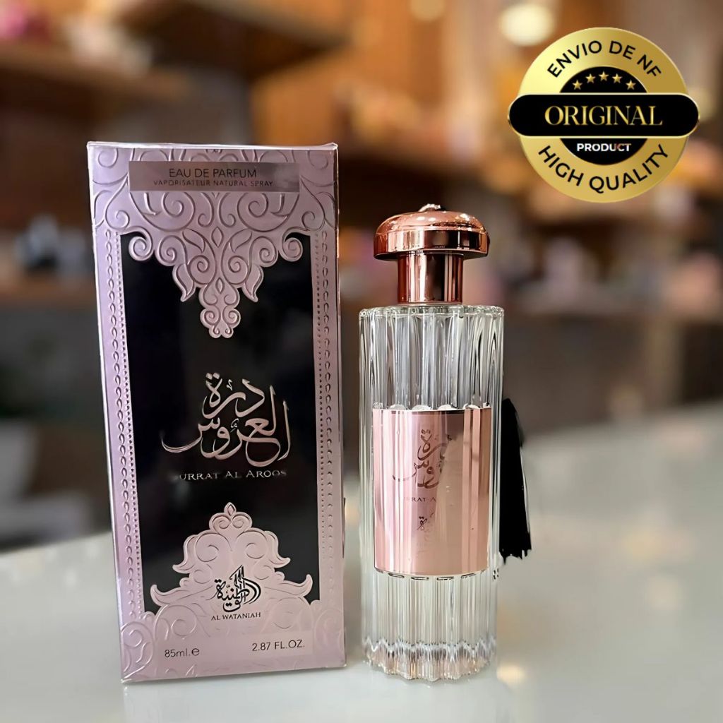 Eau de Parfum Perfume Feminino Árabe Durrat Al Aroos- 85ml