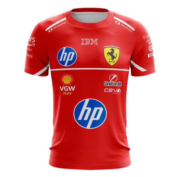 Camiseta Formula1 Ferrari Hamilton | Shopee Brasil