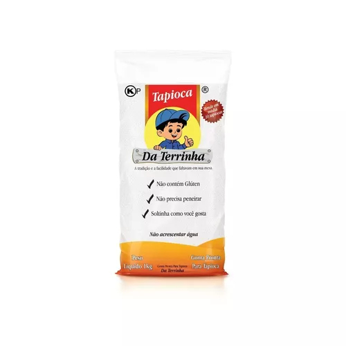 Tapioca Da Terrinha Pacote 1kg | Shopee Brasil