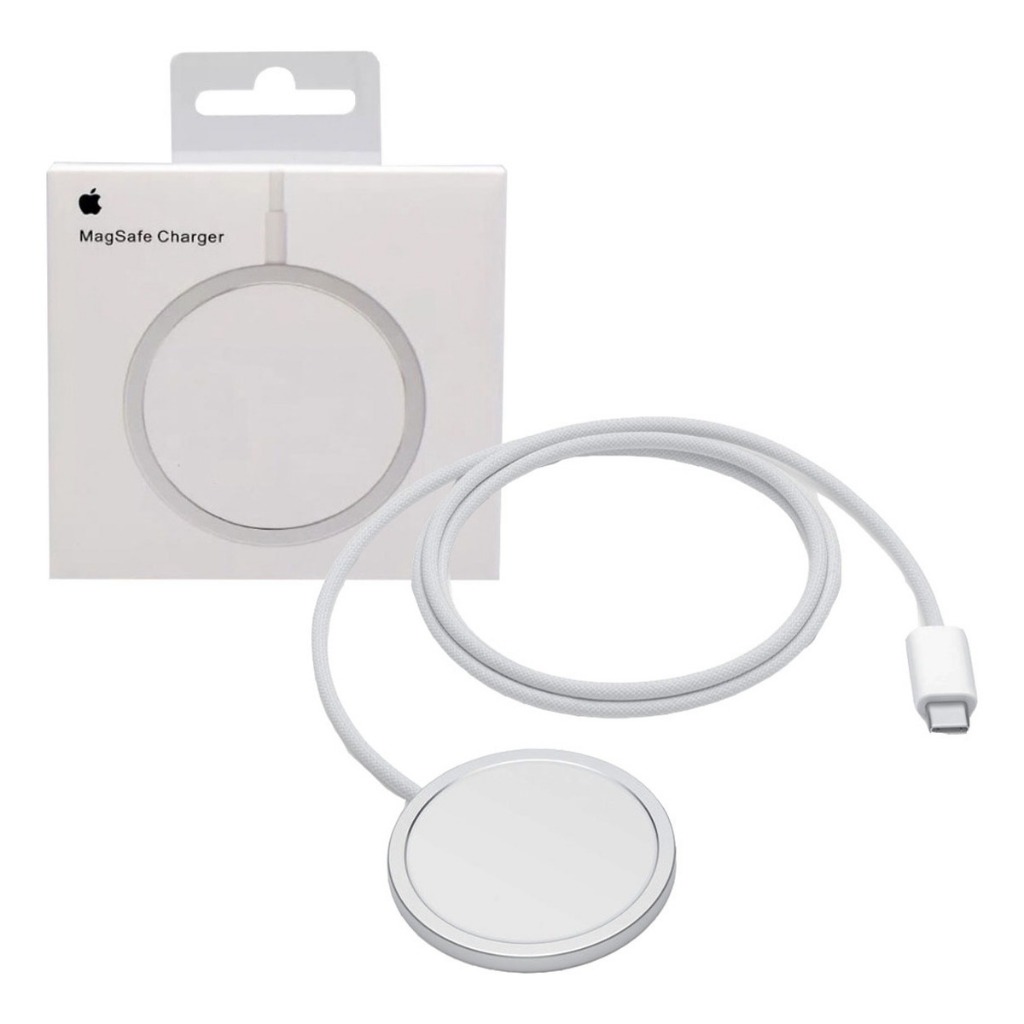 Carregador Sem Fio Magsafe Original Apple Turbo Indução Magnética Para iPhone Airpods