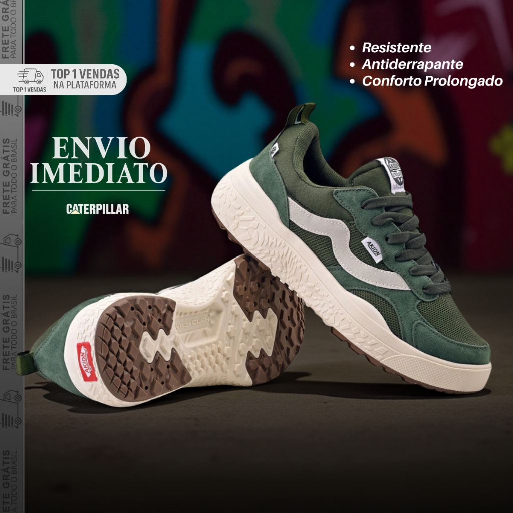 Tênis Masculino e Feminino Casual - Ideal para Skate e Caminhadas
