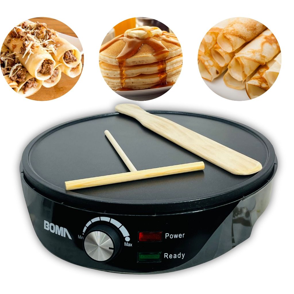 Máquina Multifuncional De Fazer Crepe Panqueca Tapioca Com E