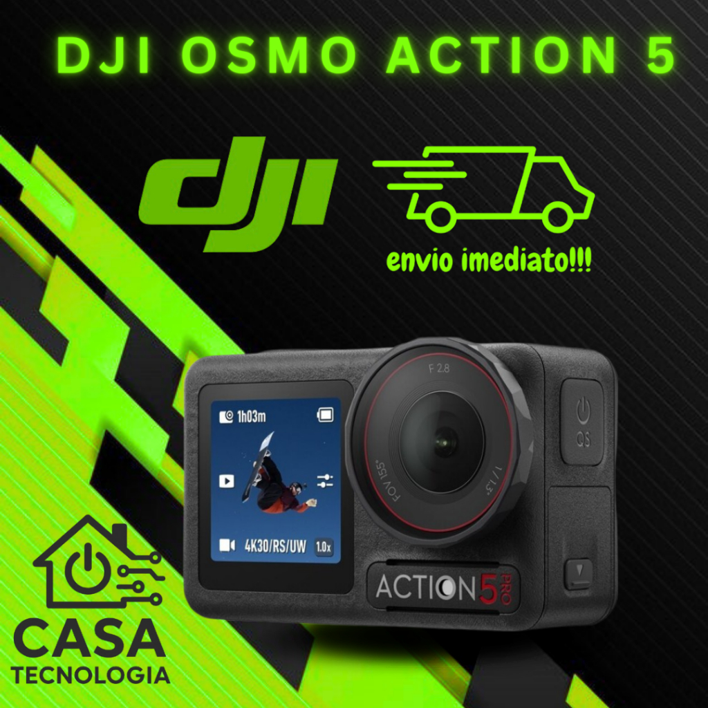 Câmera DJI Osmo Action 5 Pro Adventure Combo ( LER DESCRIÇÃO)