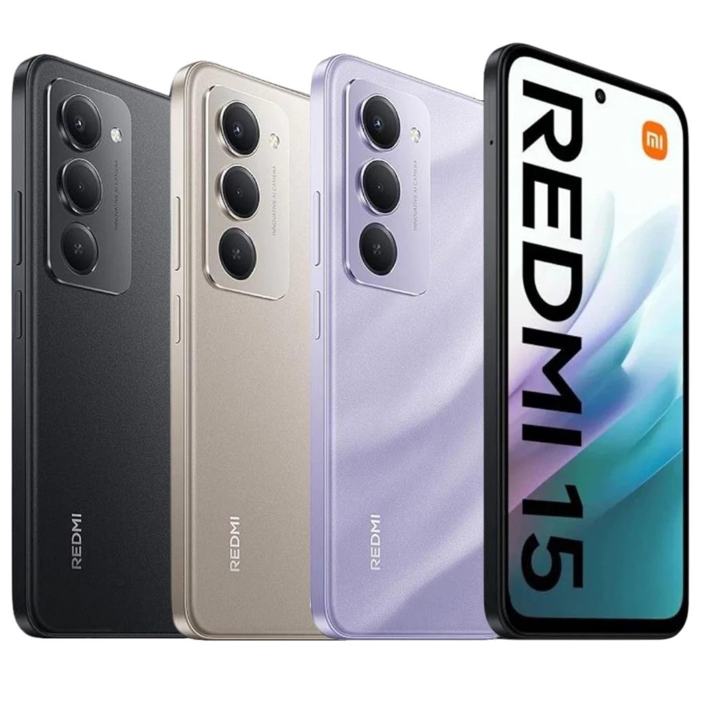 Redmi 15 vs Galaxy A36: Qual é o melhor para comprar em 2025? Celular Xiaomi Redmi 15 4G, Bateria 7000 mAh, Tela LCD 6.9", Câmera 50MP, Versão Global Original<br>