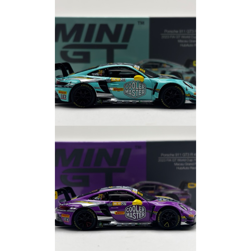 Modèle Réduit Porsche 911  992  Gt3 R N°27 Hubauto Racing 70th Grand Prix De Macau 2023 Kevin Estre