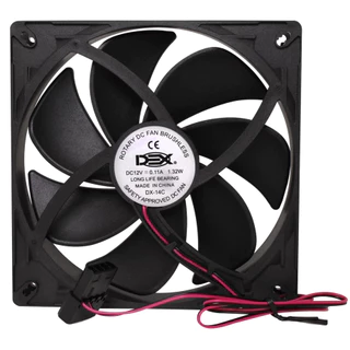 Cooler Fan 14cm 140x140x25 Preto Sem Led Pc Gabinete Pc Gamer