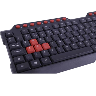 Teclado Gamer Action Oex Game TC200 USB Padrão ABNT2 Multimídia Teclas De Atalho E Destacadas