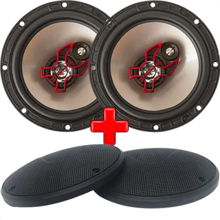 Alto Falante Bravox 6 Polegadas Automotivo Triaxial B3x60x 100 Watts RMS o Par em Oferta na Shopee