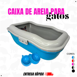 Caixa Areia Furba Furbox Pet Banheiro Gato Grande Bandeja Sanitário Inteligente Alta Envio Imediato
