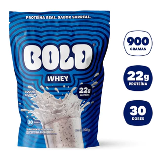 Bold Whey Protein 900g Cookies and Cream – Suplemento Proteico Original em Oferta na Shopee