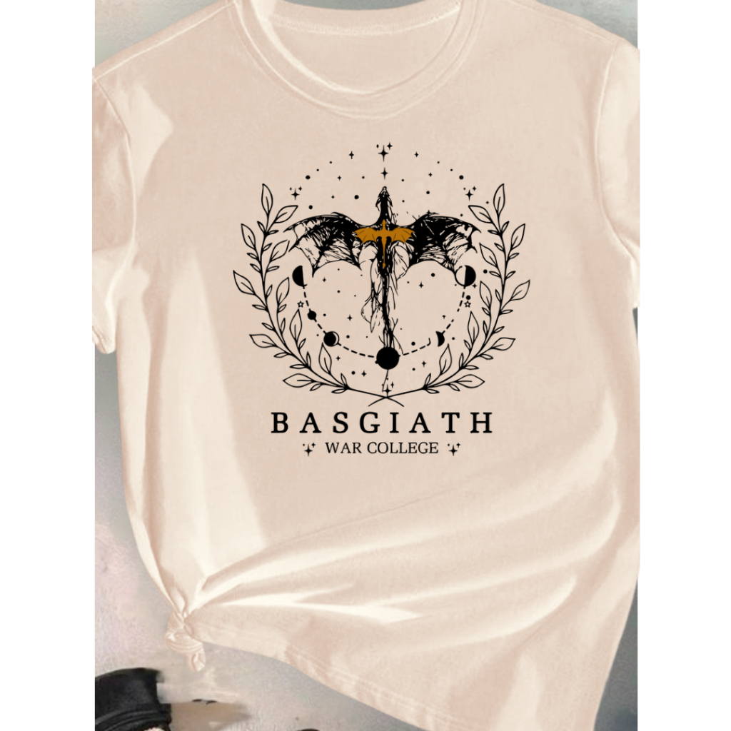 Camiseta Tshirt Quarta Asa Literária Basgiath
