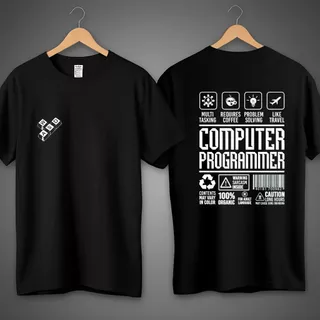 Camiseta Programador software Computer Programmer Tecnologia 100% algodão