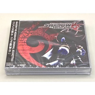 SHADOW the Hedgehog ORIGINAL SOUNDTRAX CD Série Sonic | Shopee Brasil