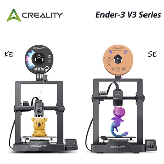 Impressora 3D Creality Ender-3 V3 Series equipada com extrusora Sprite Direct para impressão rápida