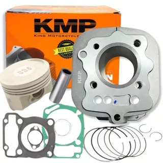 Kit Cilindro Motor Completo Cg 150 Fan / Cg 150 Start / Cg 150 Sport (Pistão, Anéis, Juntas) Kmp em Oferta na Shopee