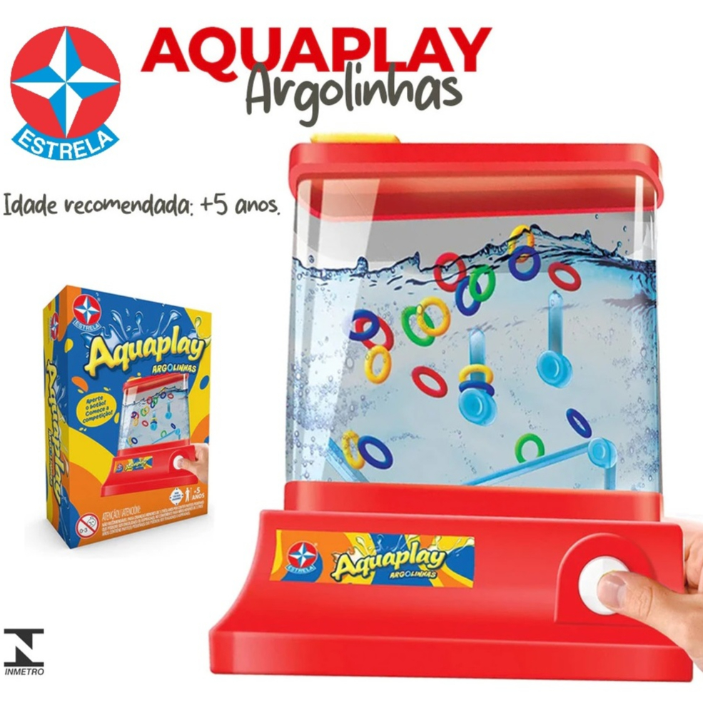 Jogo Aquaplay Argolinhas - Estrela | Shopee Brasil