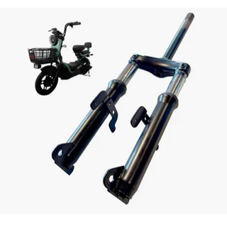 Garfo Suspensão Amortecedor Scooter Elétrica Bicicleta Bike Duos Eko 5 Aro 14'' Aço Aluminio