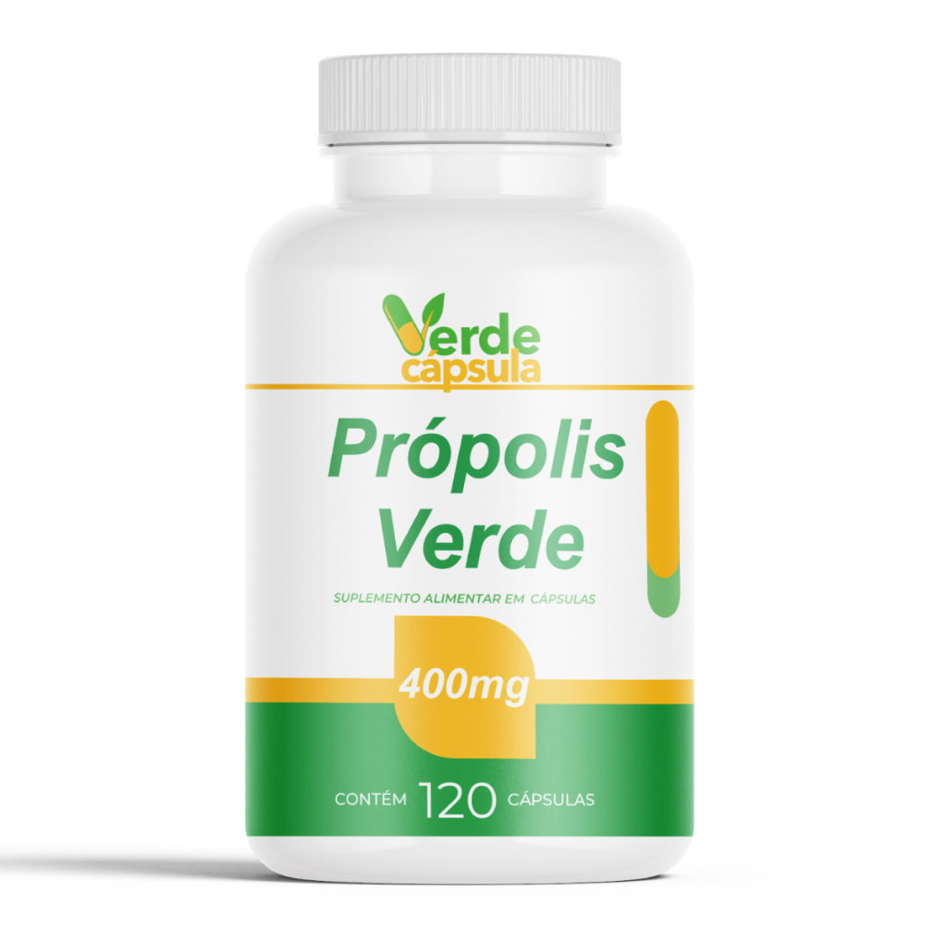 Própolis Concentrado em Cápsulas 120 Doses - Extrato Seco de Propolis ...