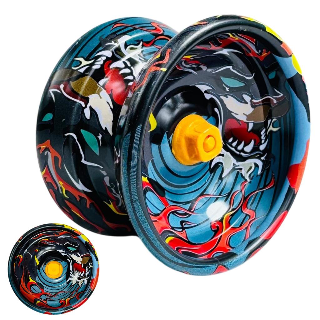Kit 2 Yoyo Ioiô De Metal Profissional Com Rolamento De Alta Qualidade ...
