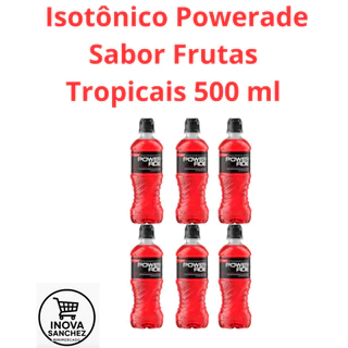 Isotônico Powerade Sabor Frutas Tropicais 500ml