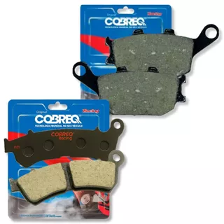 Kit Pastilhas de Freio Cb 300r Abs 2009-2015 / Xre 300 Abs 2009-2018 Cobreq