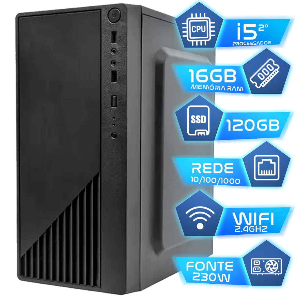 SSD+HDD 16Gメモリ デスクトップ 強力i5 iiyama 23'モニタ i5