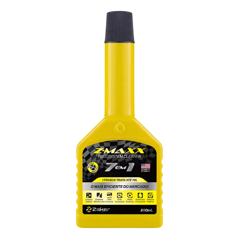 Aditivo Combustível Z-maxx 7x1 Flex Alta Performance Zaker